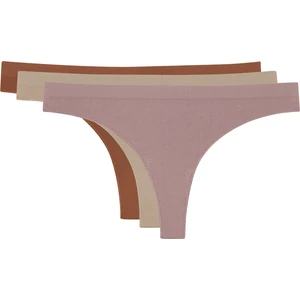 Los Ojos 3 Adet Seamless Tanga Külot 3xthong