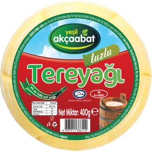 Yeşil Akçaabat Trabzon Tereyağı Tuzlu 2 x 400 gr