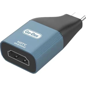 HDMI To Type-C Dönüştürücü Otg Go Des GD-CT062 4K@30Hz