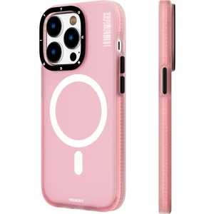 iPhone 14 Pro Max Uyumlu Kılıf Magsafe Şarj Özellikli Youngkit Colored Sand Serisi Kapak