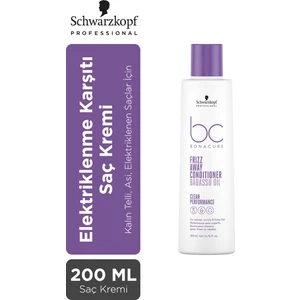 Schwarzkopf BC Bonacure Frizz Away Conditioner - Elektriklenme Karşıtı Saç Kremi