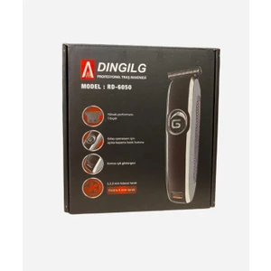 Ultra Dıngılg Güçlendirilmiş T Bıçaklı Turbo Güçlü Saç Sakal Tıraş Makinesi RD-6050