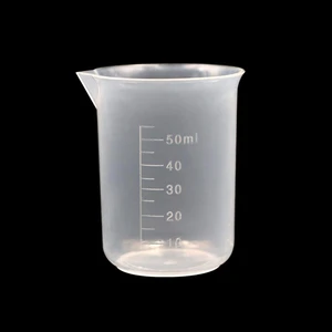 Beher 50 ml / Ölçü Kabı - Plastik