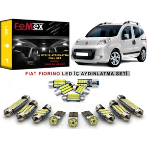 Fiat Fiorino LED Iç Aydınlatma Ampul Seti Parlak Beyaz