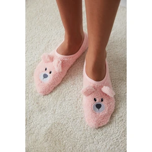 Pembe Ayıcık Figürlü Çetik Çorap