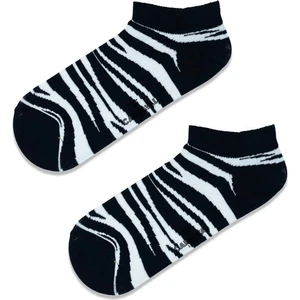 Carnaval Socks Patik Zebra Desenli Renkli Spor Çorap