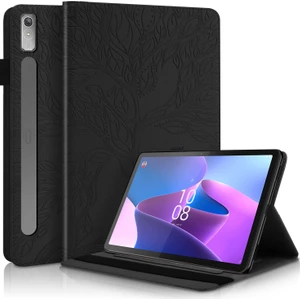 Lenovo Tab P11 Pro Gen 2 Için Deri Tablet Kılıfı - Siyah (Yurt Dışından)