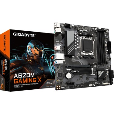 Gıgabyte A620M GAMING X 6400 Mhz (O.C) DDR5 Soket Am5 mAtx Fiyatı