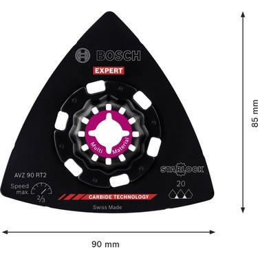 Bosch Expert Avz 90 Rt2 Starlock 20 Kum Zımpara Diski Fiyatı