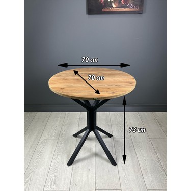 Hey Modüler Mobilya Nisa Yuvarlak Mutfak Masa Yemek Masa Fiyatı