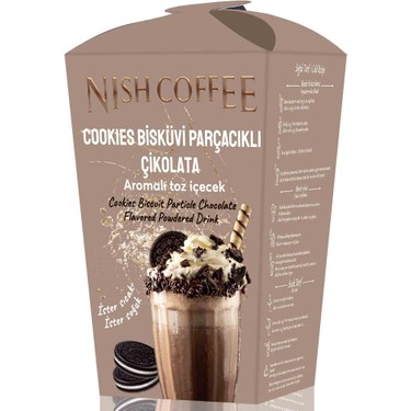 Nish İtalyan Karamel Cookies Bisküvi Parçacıklı Çikolata Fiyatı