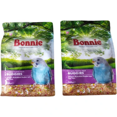 Bonnie Muhabbet Kuşu Yemi 500 gr 2x