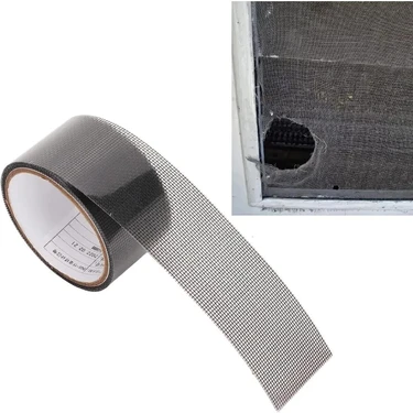 Ay Magnet Sineklik Yaması 5 mm x 2 mt Kendinden Yapışkanlı Tamir Kiti Bantı 5 cm - 2
