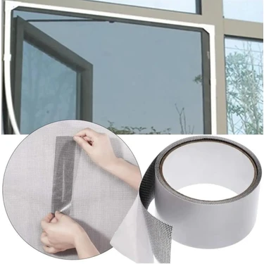 AY MAGNET Sineklik Yaması 50 mm x 2 Mt Tamir Kiti Bantı , Sineklik Yama Tamir Bandı (2