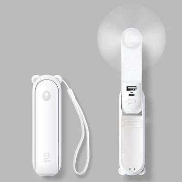 Xiaomi Taşınabilir Fan USB El Tipi Fan (Yurt