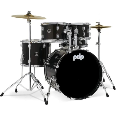 PDP Drums Centerstage 20'' 5-Parça Akustik Davul Seti (Iridescent Black