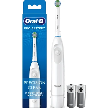 Oral-B Pro Battery Precision Clean Beyaz Pilli Diş Fırçası