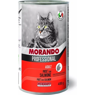 Morando Kedi Maması Somonlu  400 gr