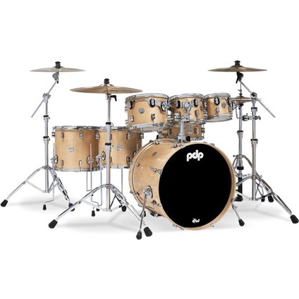 PDP Drums Concept Akçaağaç 7-Parça 22" Akustik Davul (Natural Lacquer)