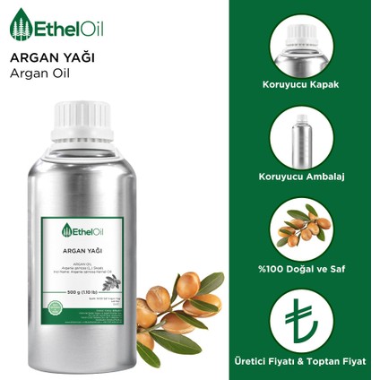 Argan Sabit Yağı - Etheloil - 500 gr - %100 Saf ve Sabit Yağ – Üretici Firma, Yüksek Kalite, Toptan Satış - Argan Oil - Argania Spinosa (L.) Skeels fiyatları