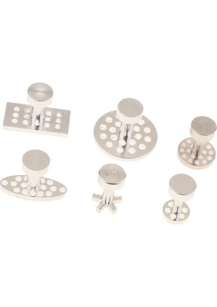 6 Adet Dayanıklı Alüminyum Tutkal Çekme Çekme Sekmeleri Boyasız Döküm Dolu (Yurt Dışından)