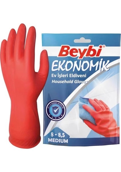 Bulaşık Eldiveni M (8-8,5)
