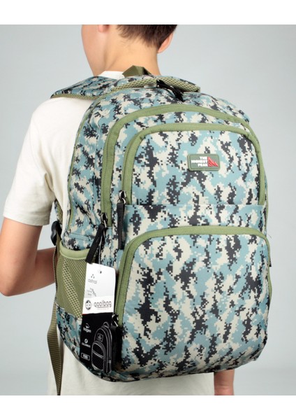 Qb Kamuflaj Su Geçirmez Okul Sırt Çantası fiyatları