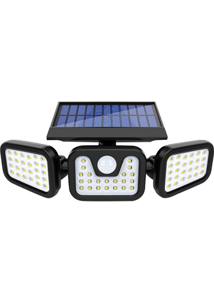 Dexter Powermaster MX-W771A Sensörlü 3 Modlu 74 Ledli Solar Aydınlatmalı Duvar Lambası