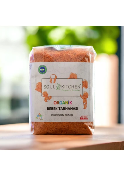 Soul Kitchen Organik Bebek Tarhanası 250 gr (İlave Tuzsuz)