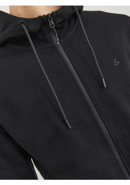 Erkek Kapüşonlu ve Fermuarlı Sweatshirt - 12240595 fırsatları