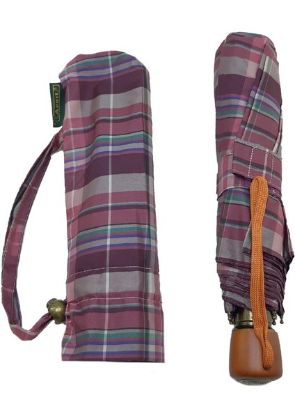 Snotline-April Bayan Şemsiye Otomatik Açılır 90 cm Çap Kapalı 30 cm Çanta Boy Lacivert Yeşil Ekose fiyatları