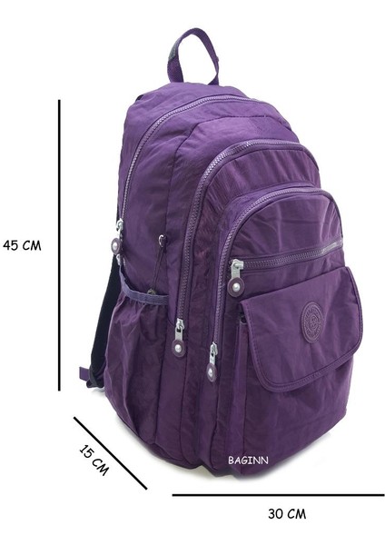 Klinkır Büyük Boy Kadın Sırt Çantası Yağmura Dayanıklı Hafif Kumaş 571 Collection modelleri