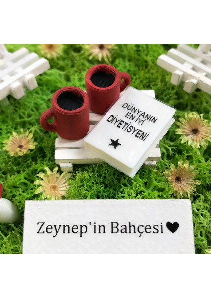 Kişiye Özel Diyetisyene Hediye Teraryum - Güneşli Bahçeler Serisi fiyatları