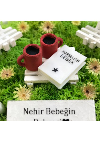 Kişiye Özel Bebek Hediyesi Teraryum - Güneşli Bahçeler Serisi fiyatları