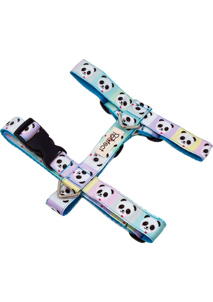 Perfect Pandas H Tipi Köpek Göğüs Tasması