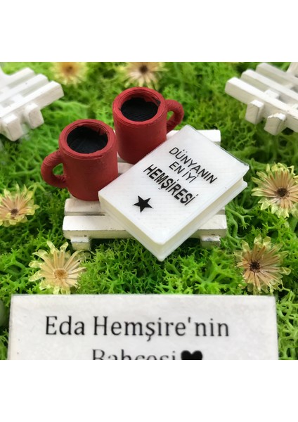 Kişiye Özel Hemşireye Hediye Teraryum - Güneşli Bahçeler Serisi fiyatları
