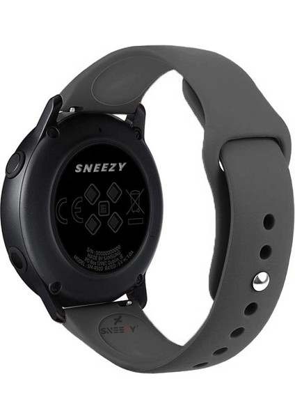 Samsung Gear S3 Frontier R760 – S3 Classic R770 22MM Uyumlu Purelux Soft Silikon Kordon