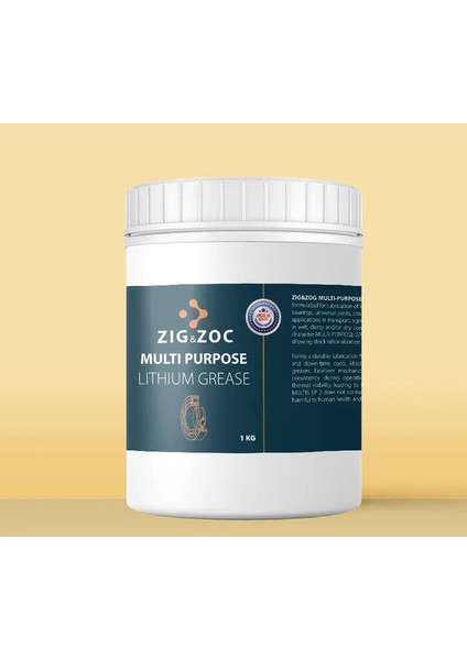 Zıg&zoc Genel Amaçlı Ep 2 Lityum Rulman Gresi 1 kg