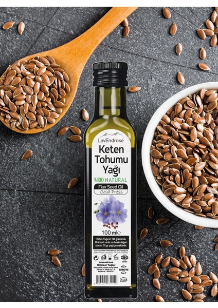 Lavendrose Keten Tohumu Yağı 100ML - Ketentohumu Yağı %100SAF Soğuk Sıkım modelleri