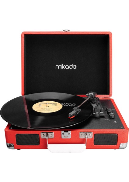 Nostalgia MN-P317 Kırmızı Çanta Pikap Bluetooth Destekli Rca Müzik Kutusu fiyatları