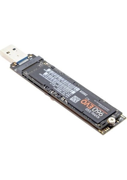 M.2 Nvme SSD To USB 3.0 M-Key Dönüştürücü Adaptör Çevirici