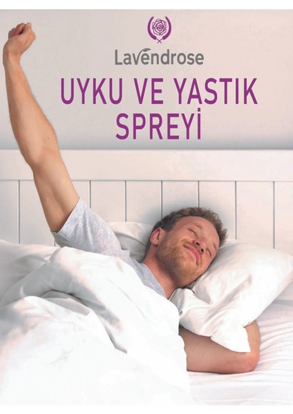 Doğal Lavanta Özlü Uyku ve Yastık Spreyi Lavender Sleep And Pıllow Spray 50 ml