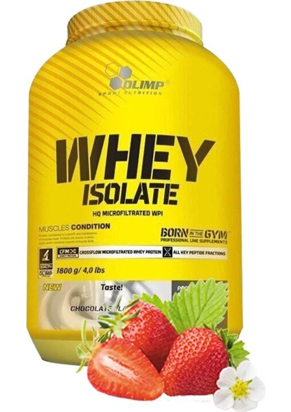 Whey Isolate Protein 1800 gr - Çilek