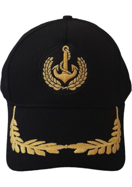 Salarticaret Kaptan Şapka Siyah