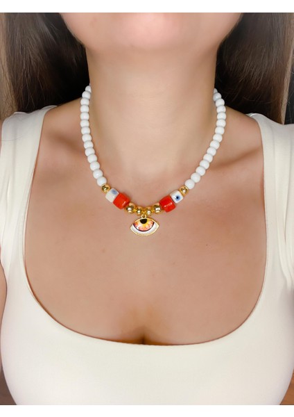 Kahve Göz Kolye fiyatları