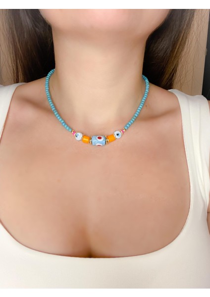 Boncuklu Kolye fiyatları