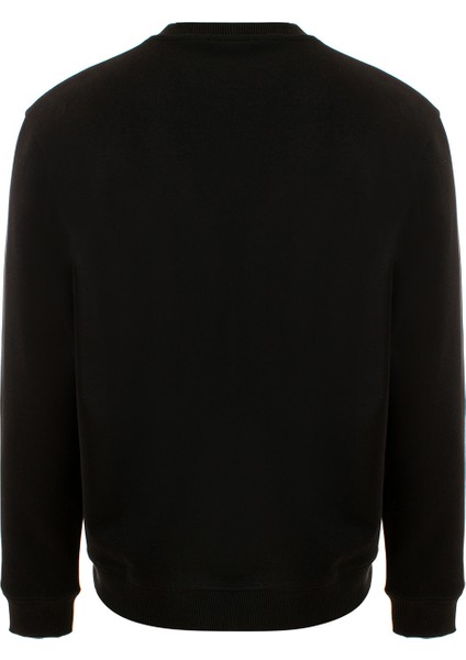 Bisiklet Yaka Siyah Erkek Sweatshırt 74OBIF11CF200899 fiyatları