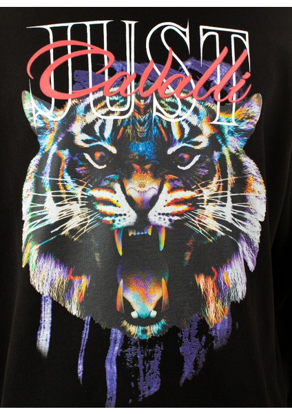 Bisiklet Yaka Siyah Erkek Sweatshırt 74OBIF11CF200899 modelleri