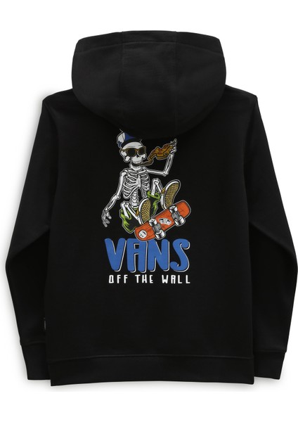 Düz Erkek Siyah Sweatshırt VN000A7RBLK1 Skull Slıces Po fiyatları