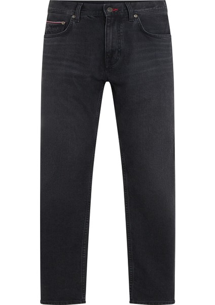 Normal Bel Normal Paça Slim Fit Siyah Erkek Denim Pantolon MW0MW320801B1